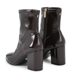 Strut Heeled Ankle Boots