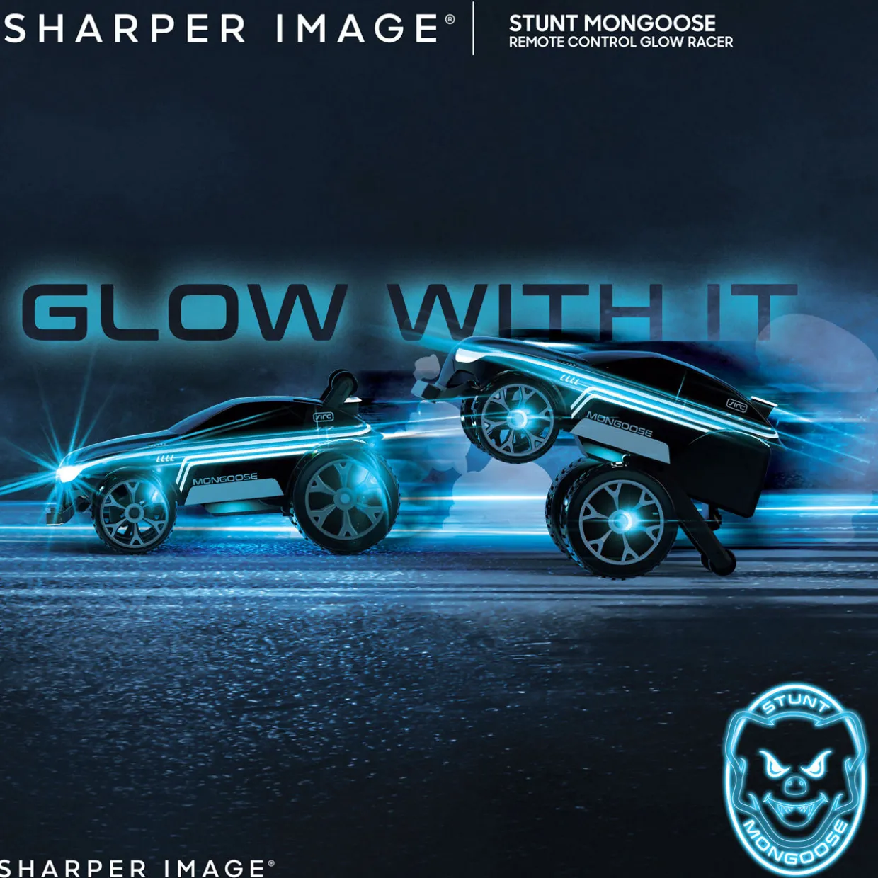 Stunt Mongoose LED Remote Control Car