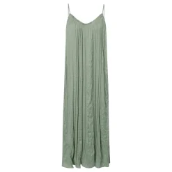 Summer Draped Textured Slip Dress