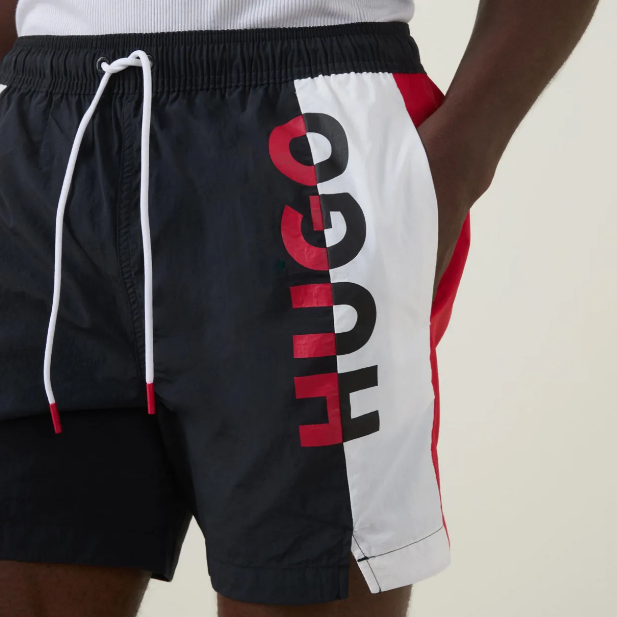 Suna Colour-Block Swim Shorts