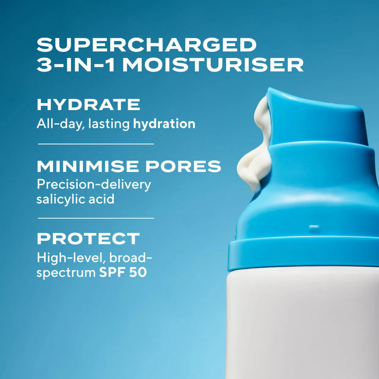 Superactive Moisturiser SPF40 Oil and Pore Control
