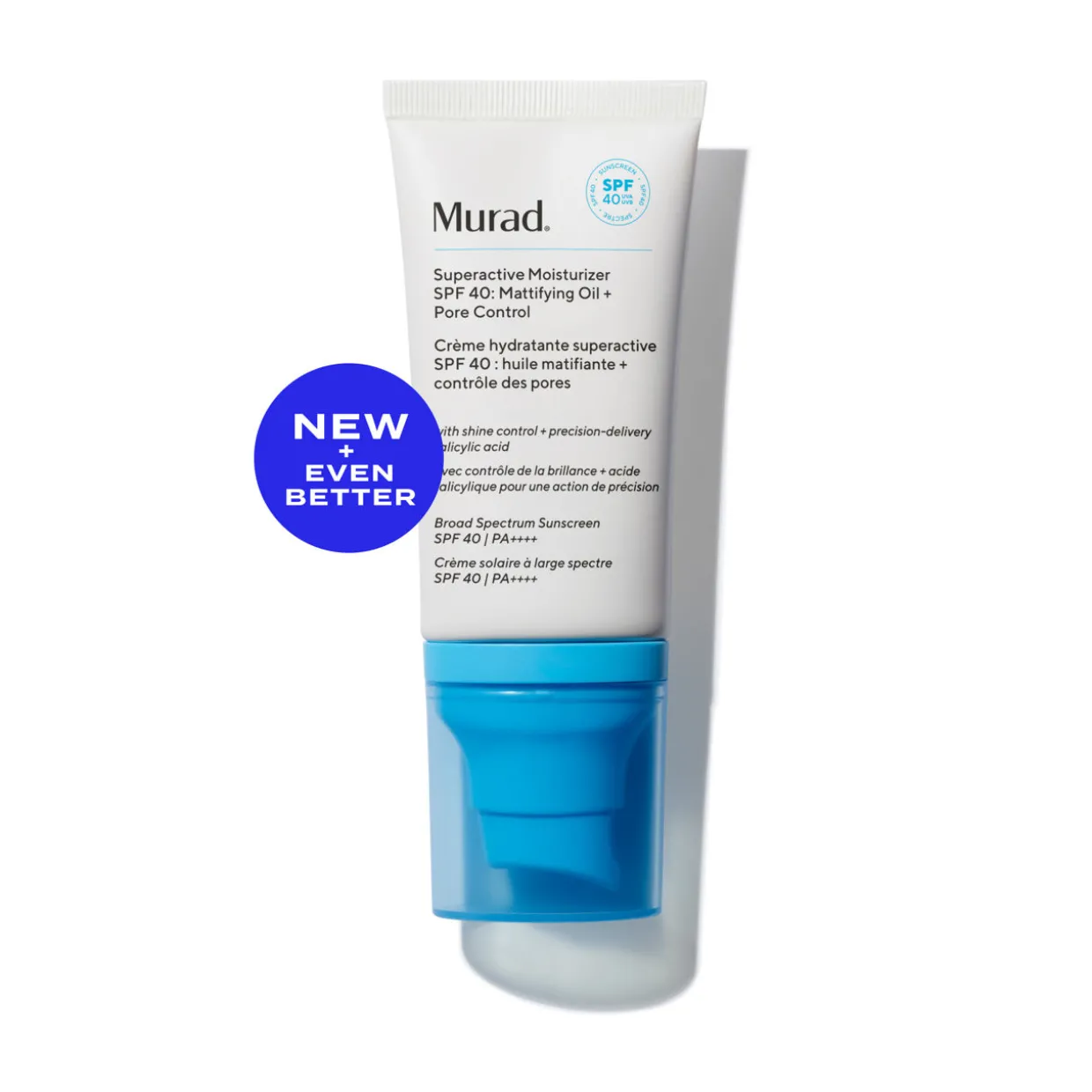 Superactive Moisturiser SPF40 Oil and Pore Control