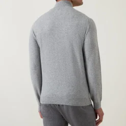 Superfine Half-Zip Sweater