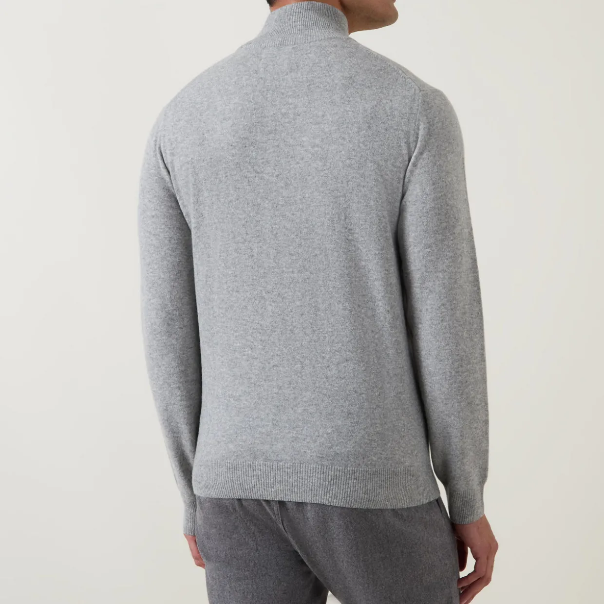 Superfine Half-Zip Sweater