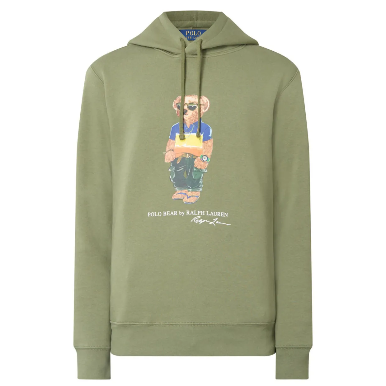 Surf Bear Logo Drawstring Hoodie