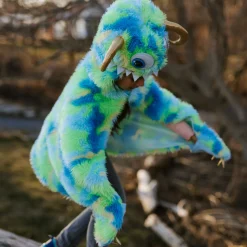 Swampy Monster Cape 5-6 Years