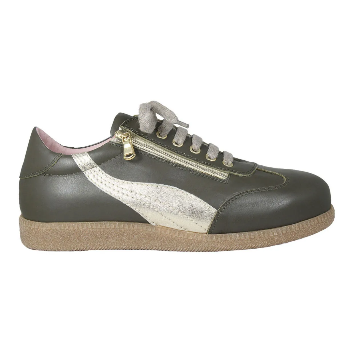 Swirl Leather Trainers