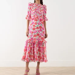 Tallulah Floral Flared Dress