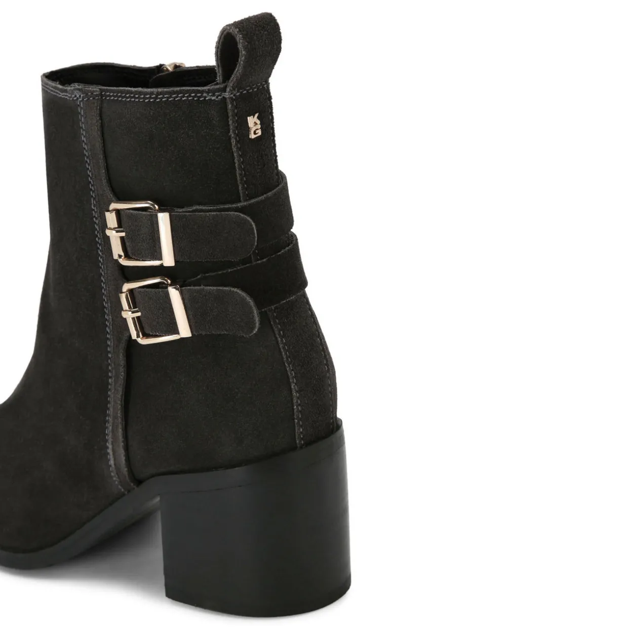 Tanya Buckle Heeled Boots