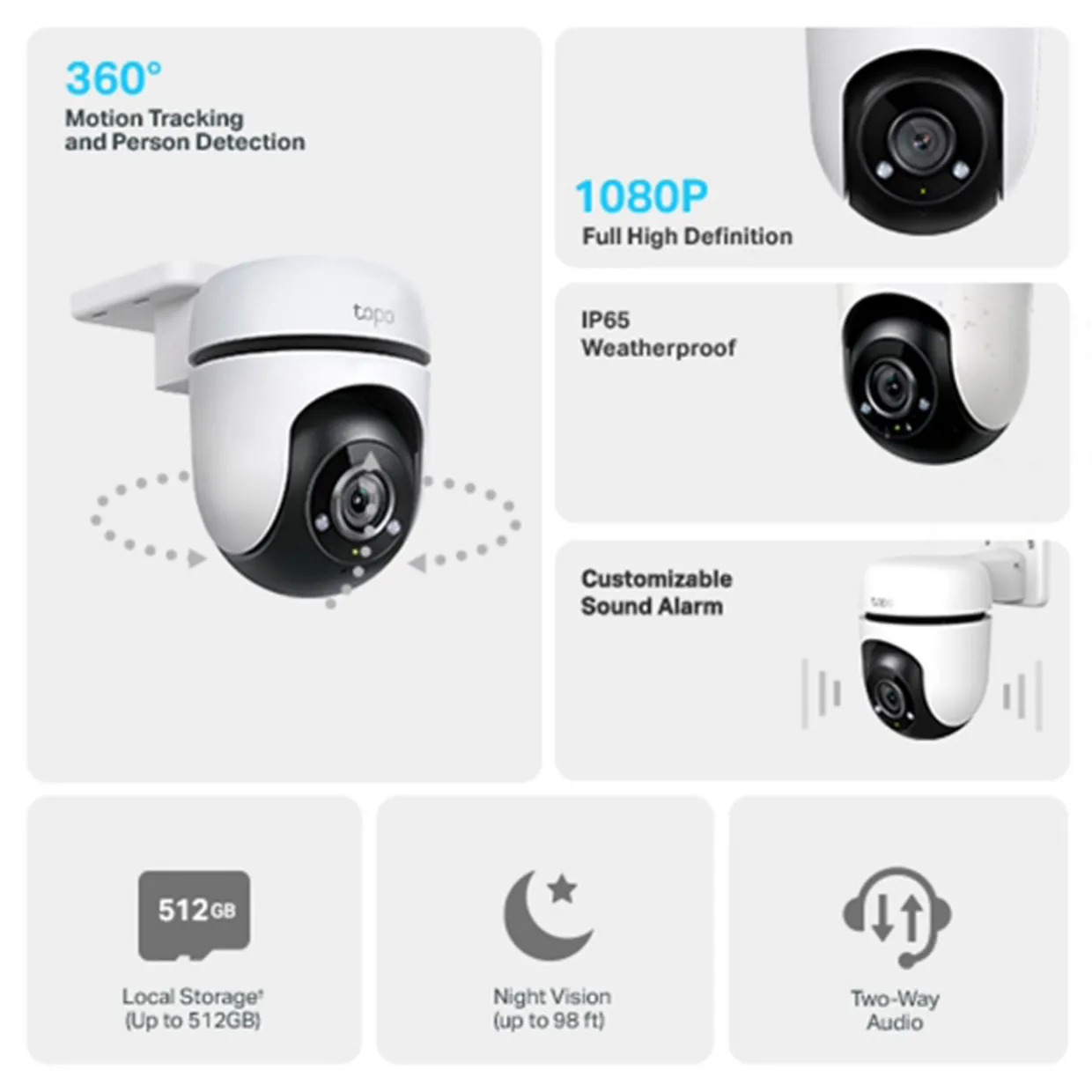 Tapo C500 Outdoor Pan Tilt Camera