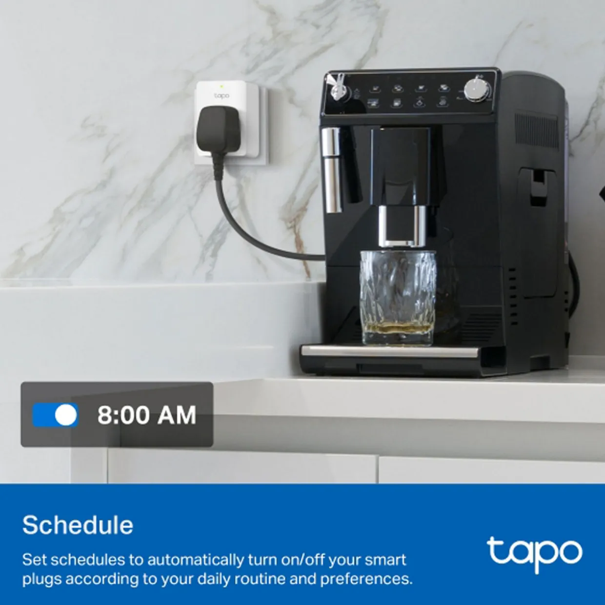 Tapo Mini Smart Wi-Fi Plug Energy Monitor