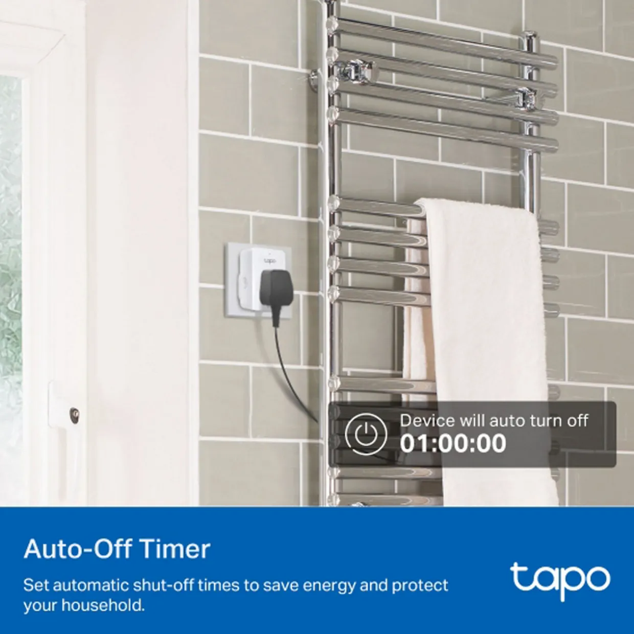 Tapo Mini Smart Wi-Fi Plug Energy Monitor