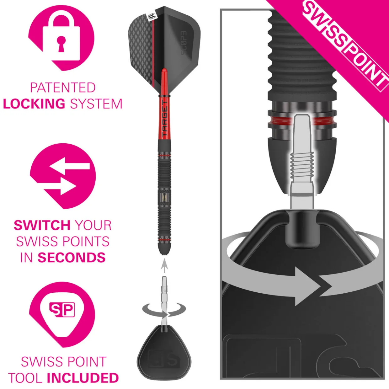 Target Scope 90% Tungsten Darts