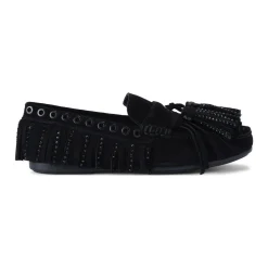 Tassel Fringe Slip-On Flats