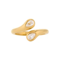 Teardrop Sparkle Ring