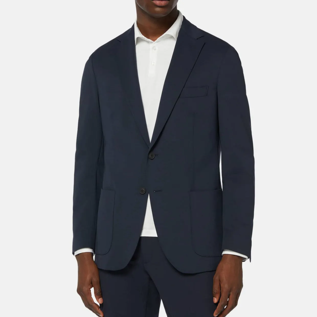 Tech Single-Breasted Blazer