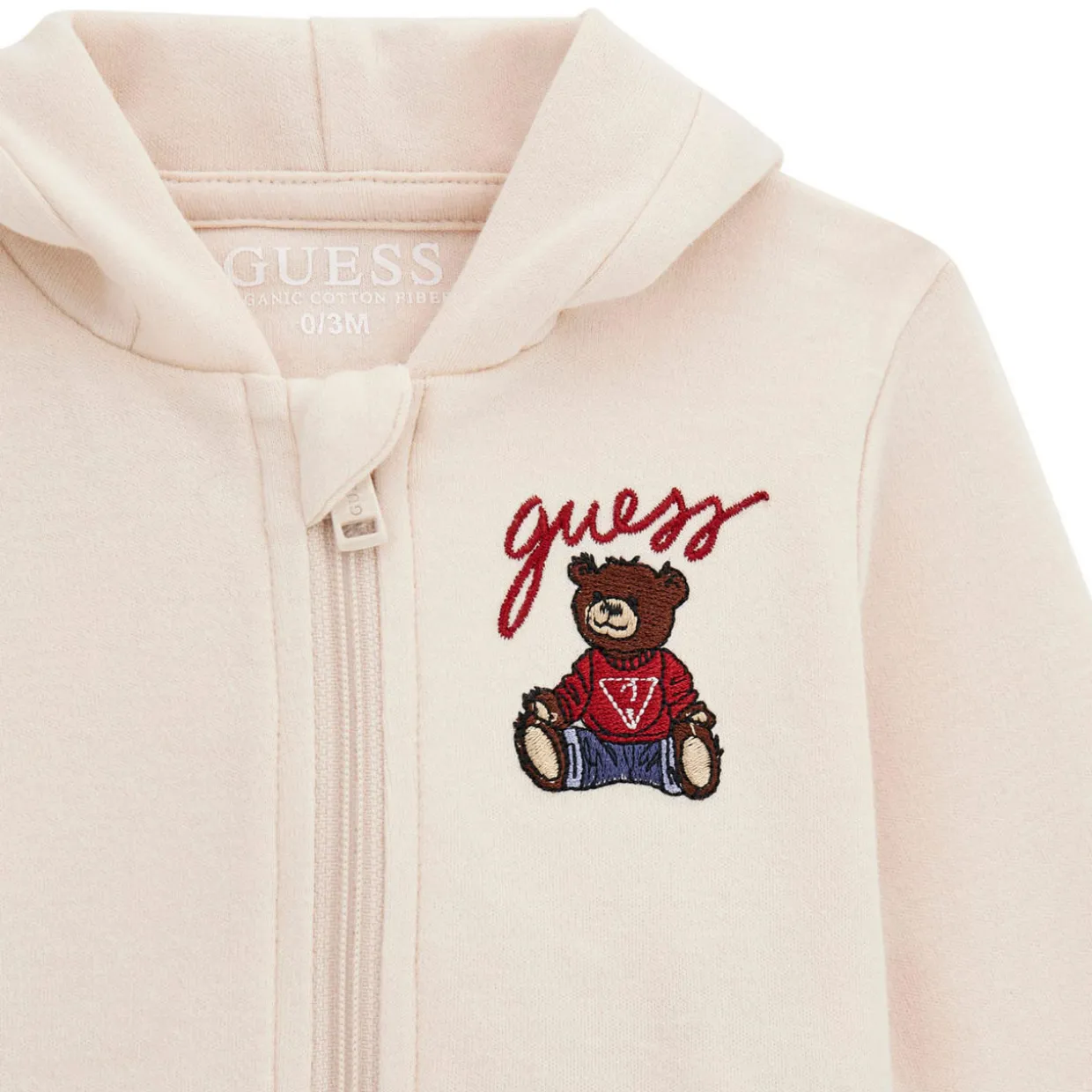 Teddy Logo Tracksuit & Bodysuit Three-Piece Set