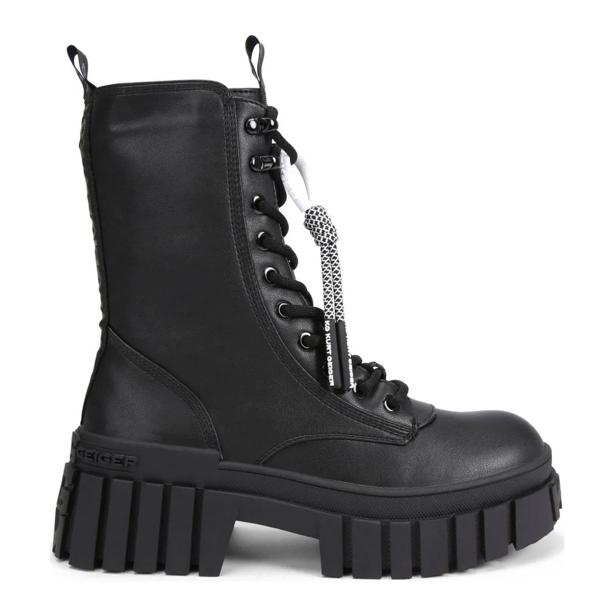 Tegan Lace-Up Two Biker Boots
