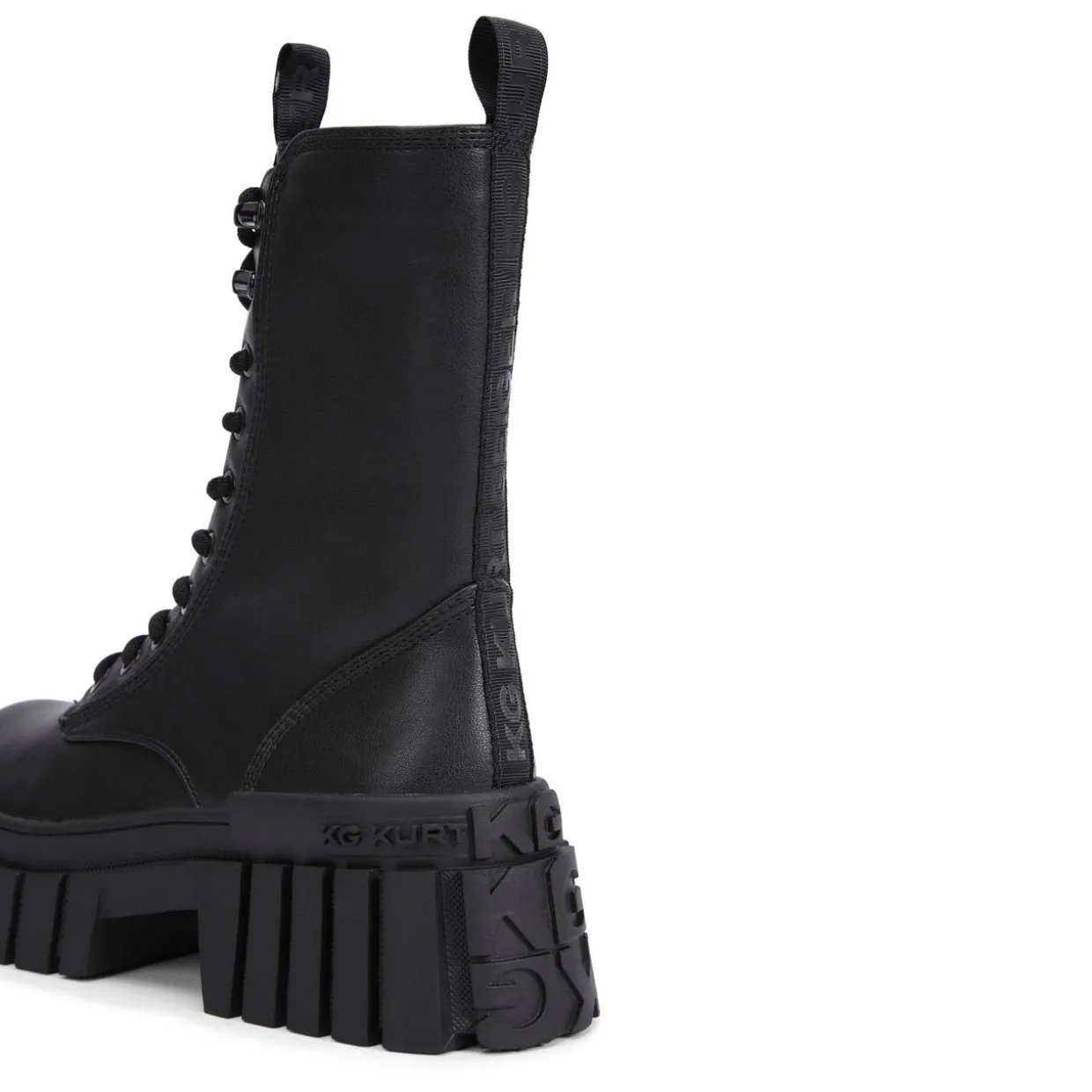 Tegan Lace-Up Two Biker Boots