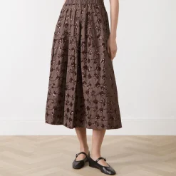 Tempra Sequinned Skirt