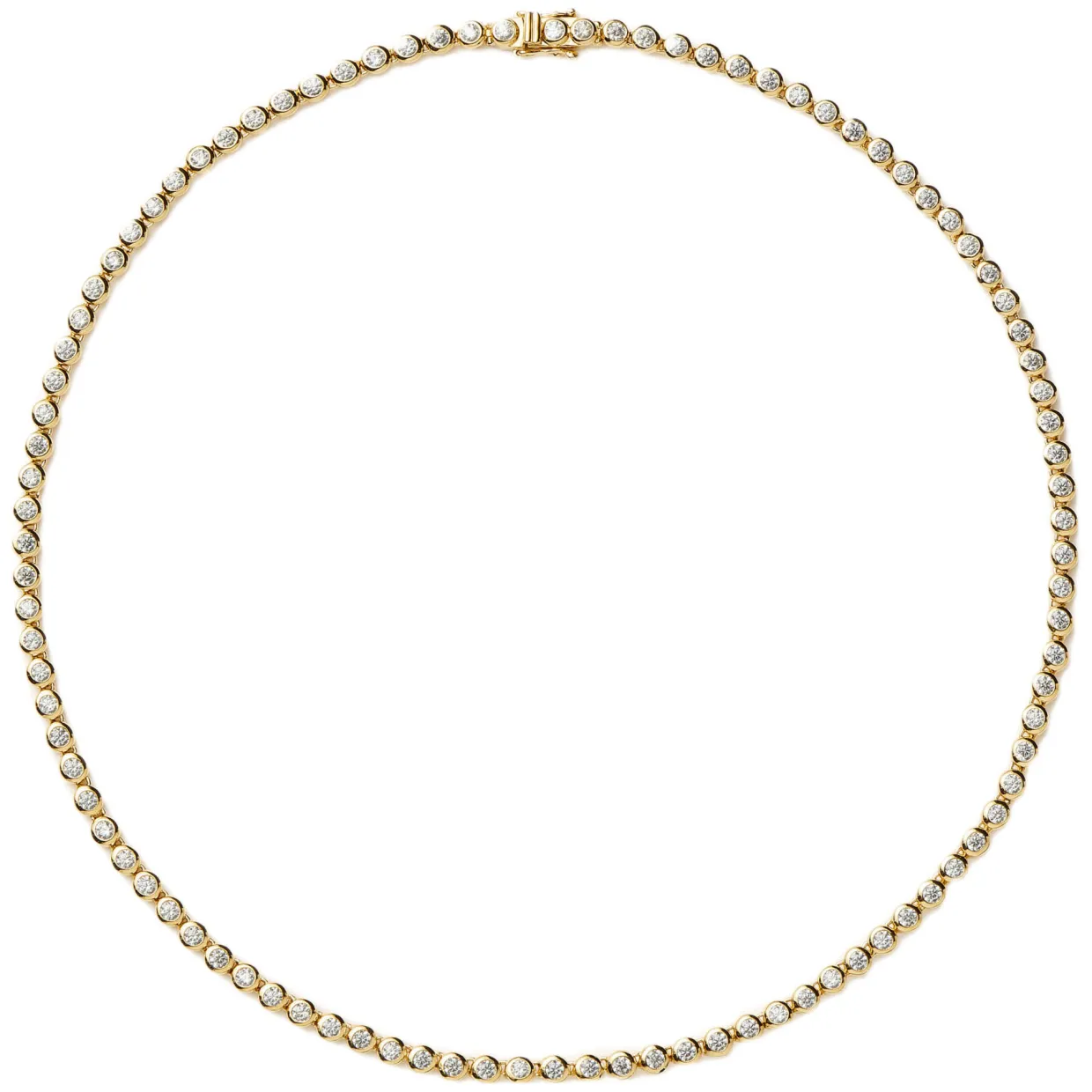 Tennis Round Necklace