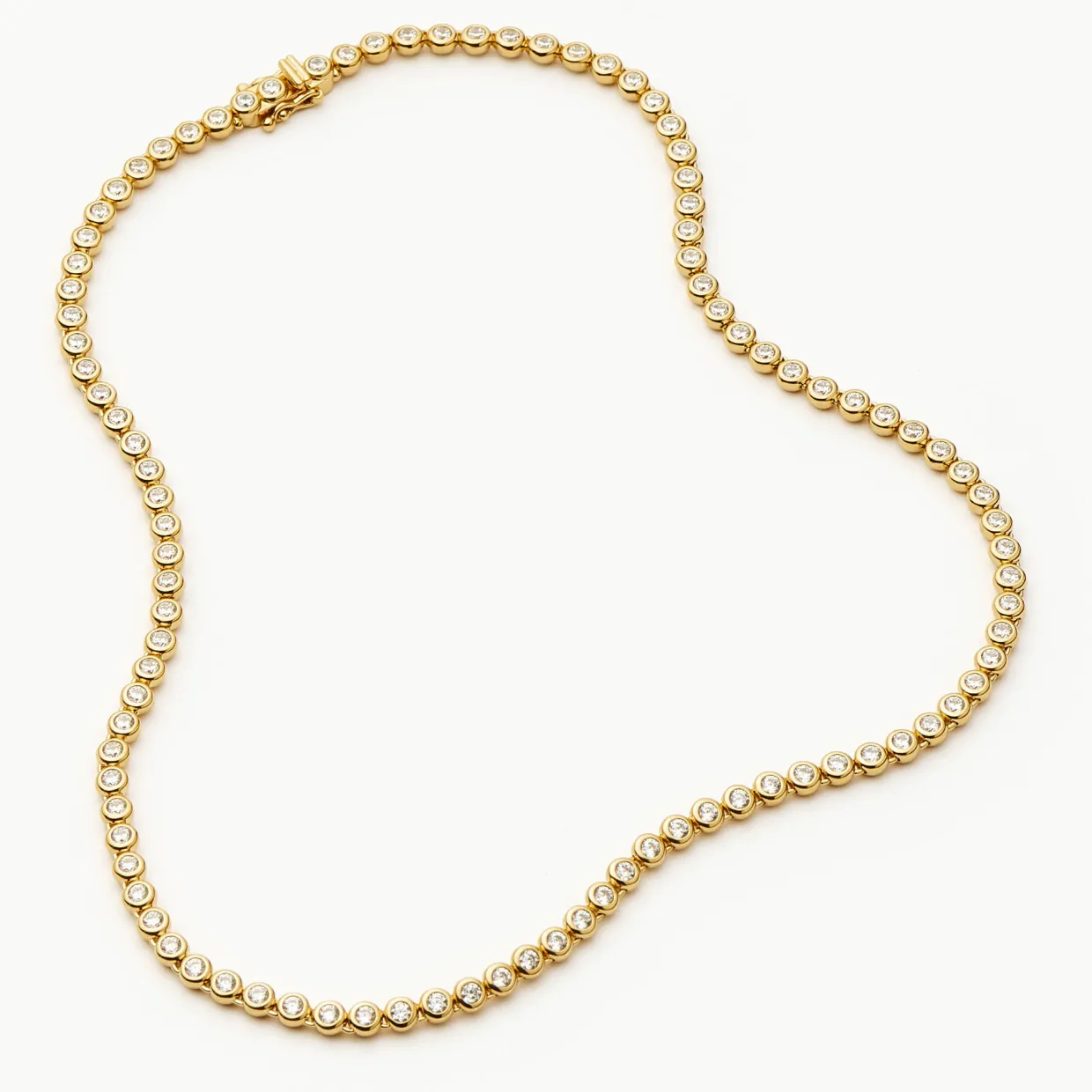 Tennis Round Necklace