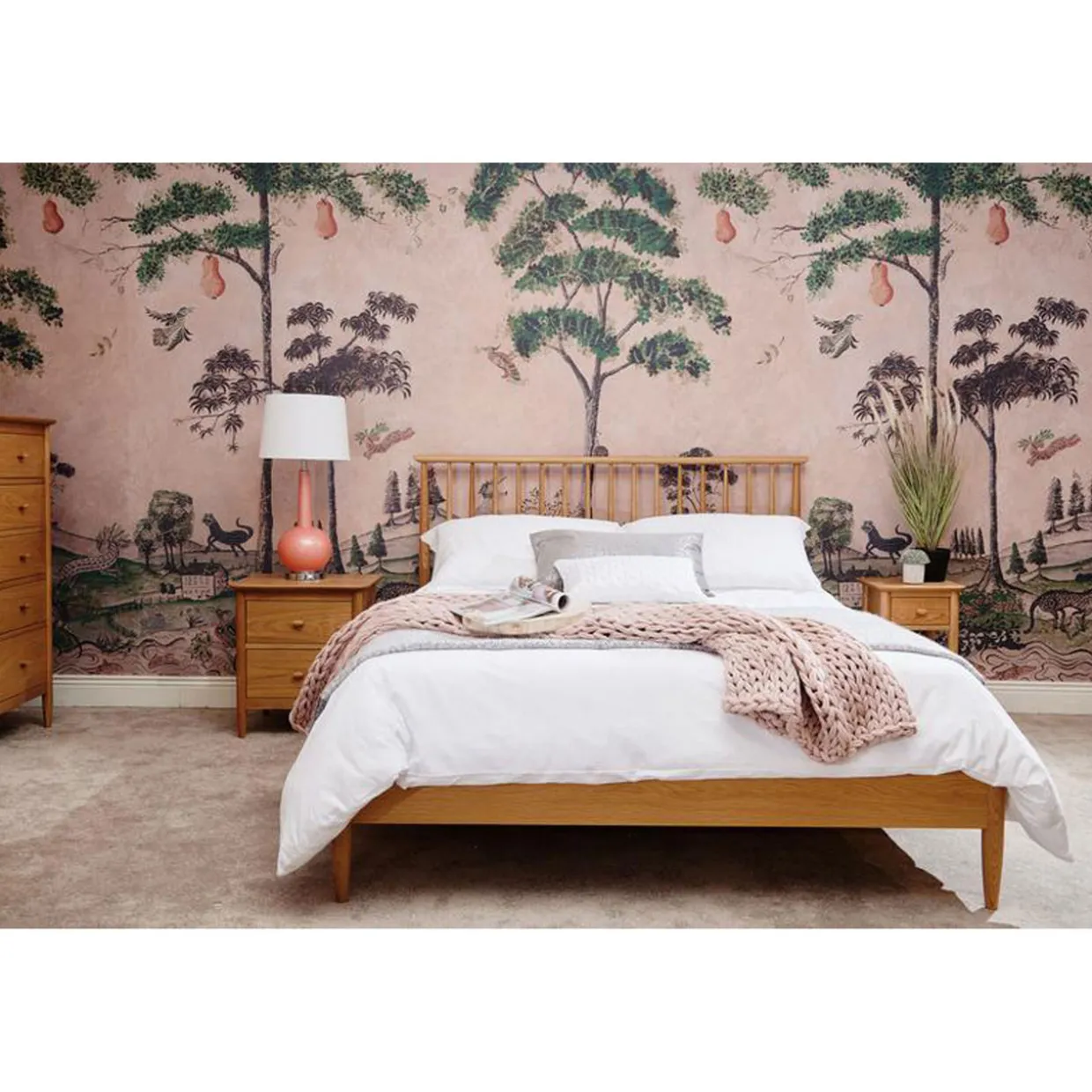Teramo Bed Frame Brown