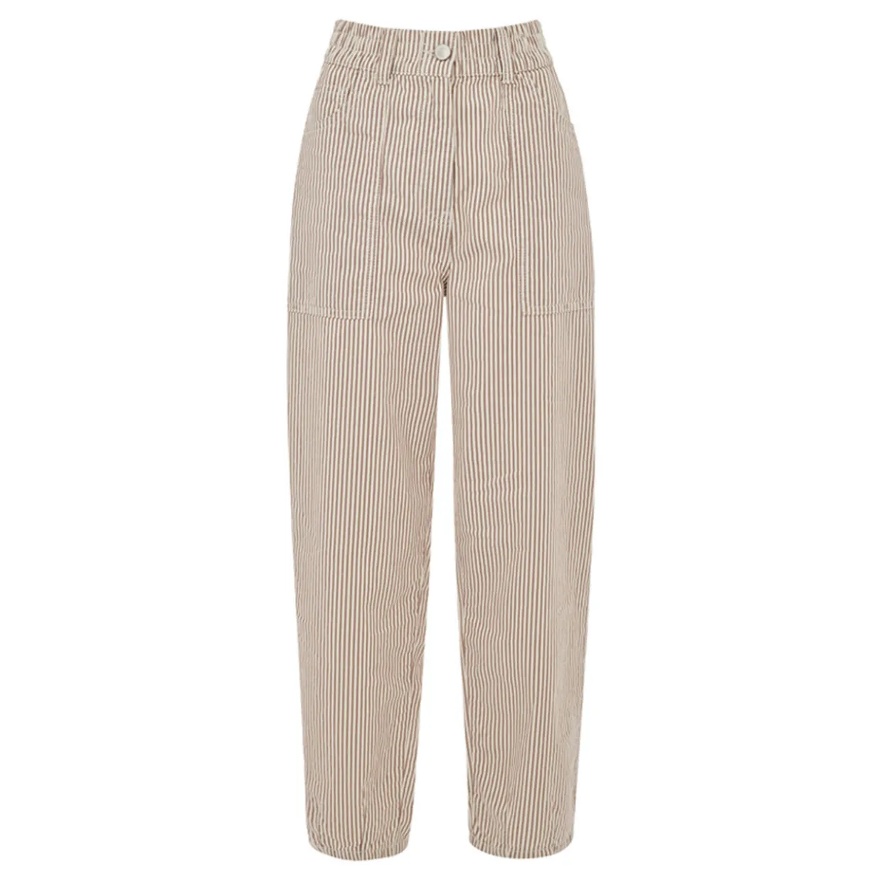 Tessa Stripe Straight Leg Trousers