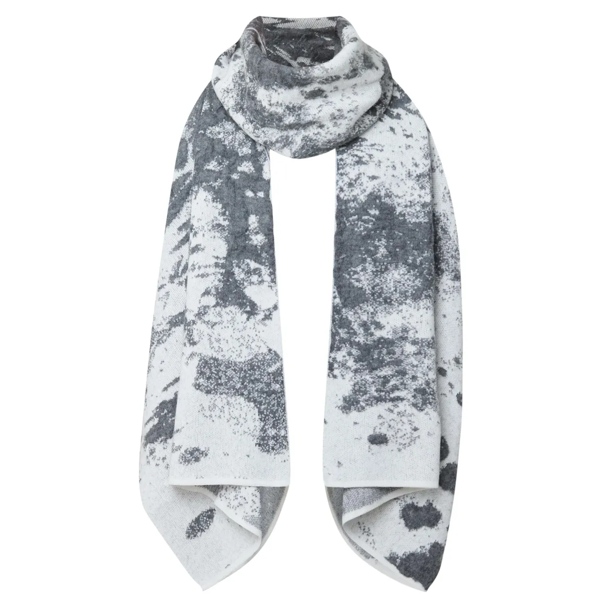 Textured Scarf Sweater