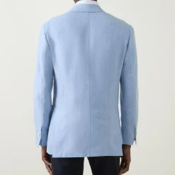 Textured Single-Breasted Blazer