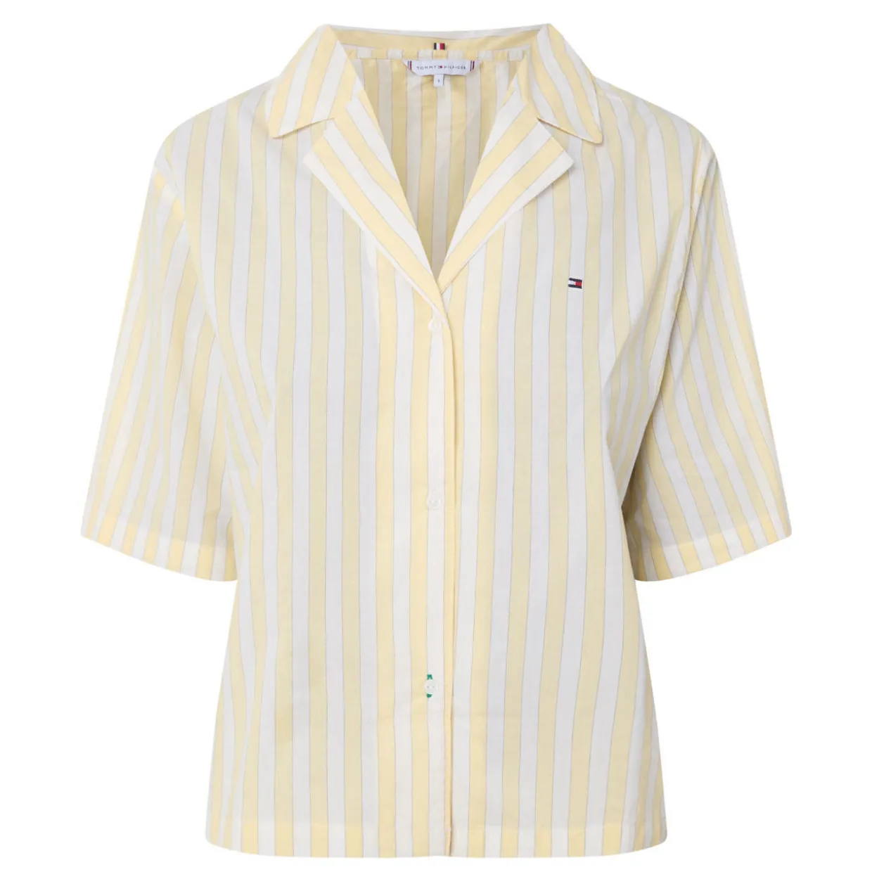 TH Logo Striped Pyjama Top