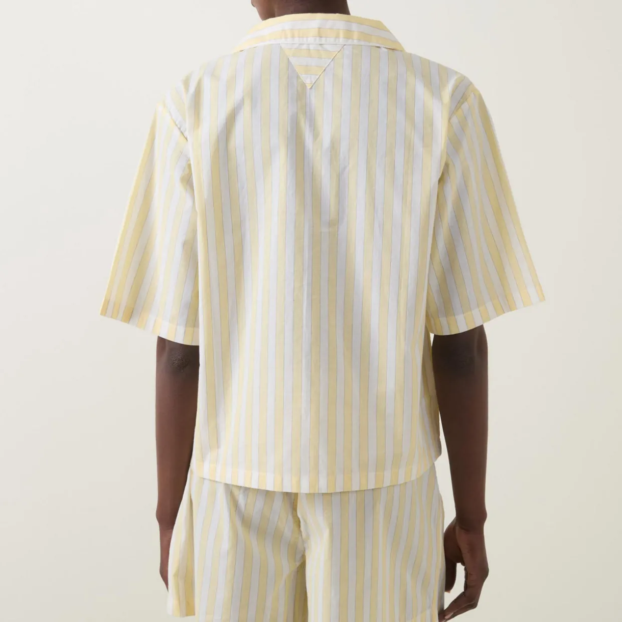 TH Logo Striped Pyjama Top