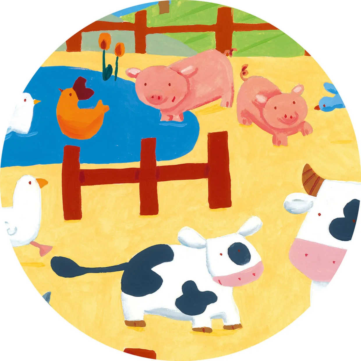 The Cows on the Farm 24-Piece Puzzle