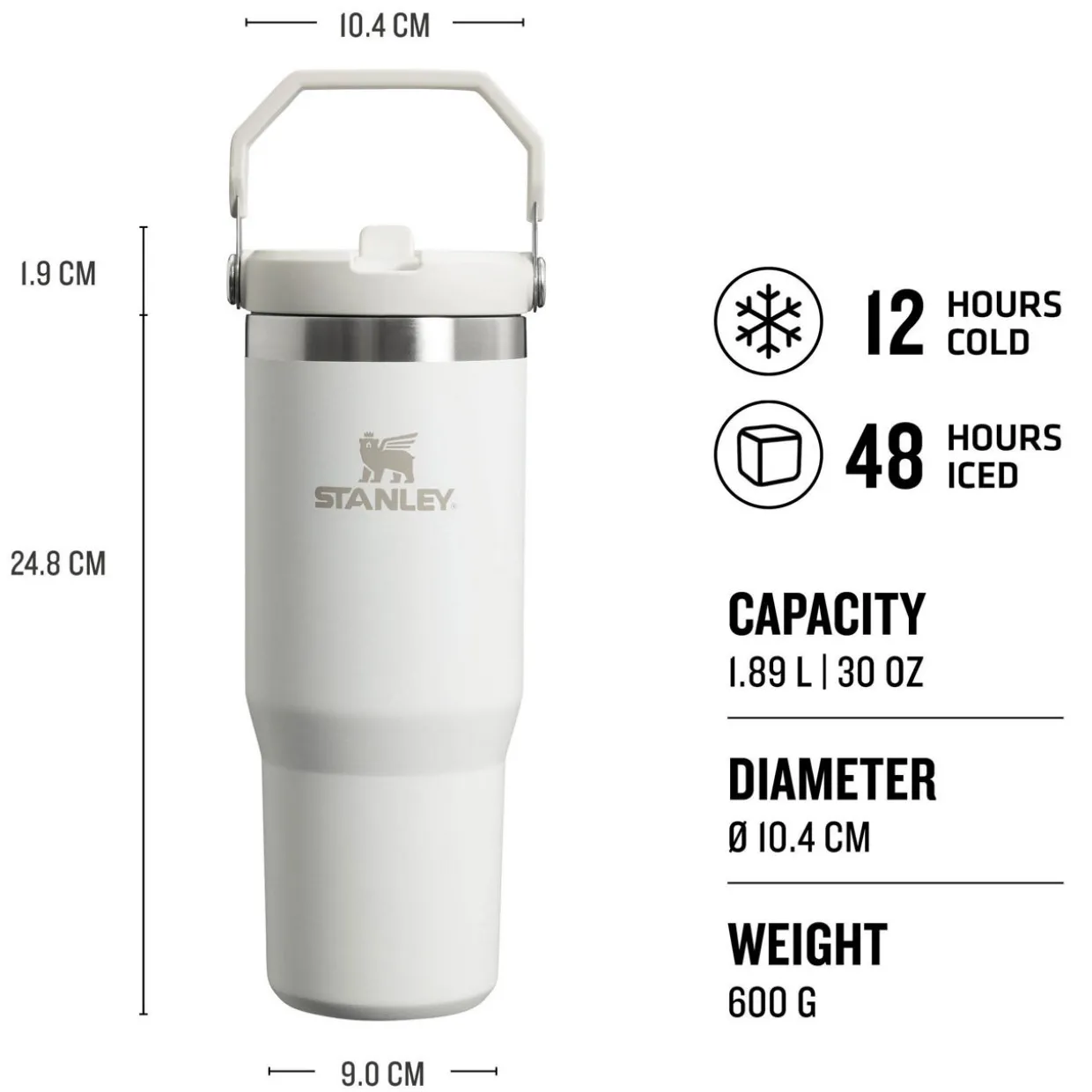 The Frost Classic IceFlow™ Flip Straw Tumbler 0.89L