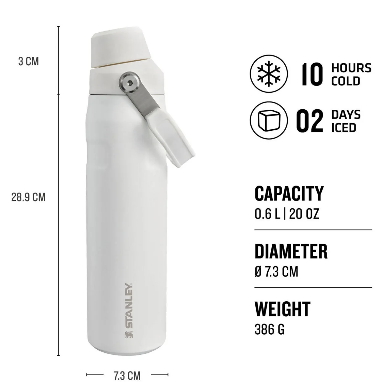 The Frost IceFlow™ Fast Flow Bottle 0.6L