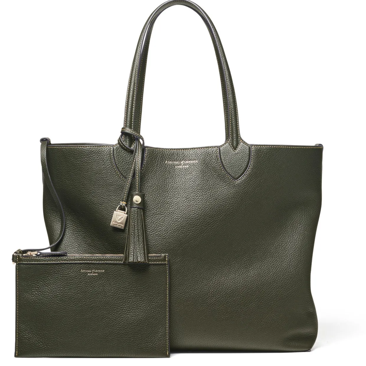 The Hudson Pebbled Leather Tote
