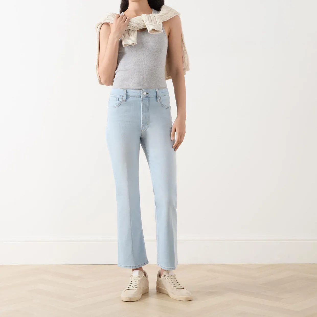 The Reboot Bootcut Cropped Jeans