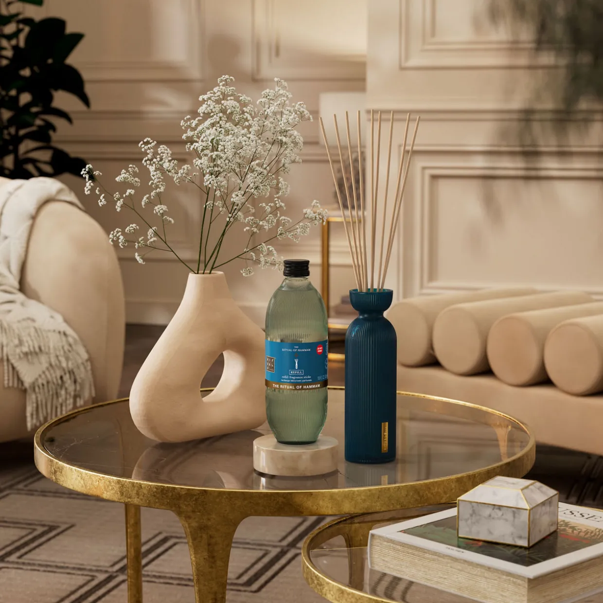 The Ritual of Hammam Refill Fragrance Sticks