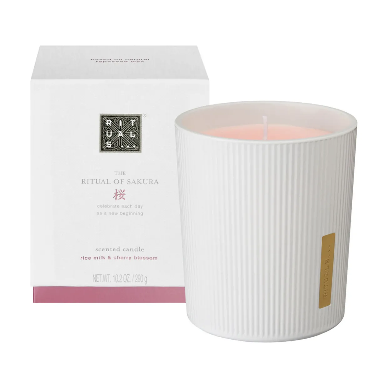 The Ritual of Sakura Scented Candle 290 g
