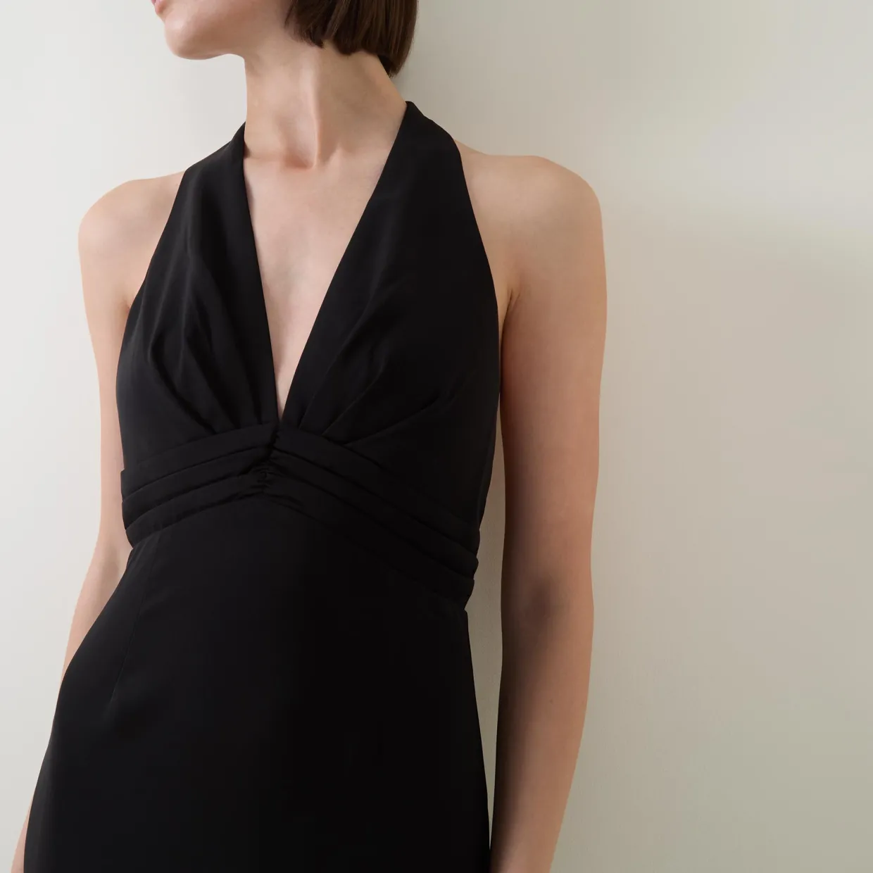 The Ultimate Muse Tie Neck Dress