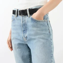 The Vertical High-Rise Straight Leg Jeans