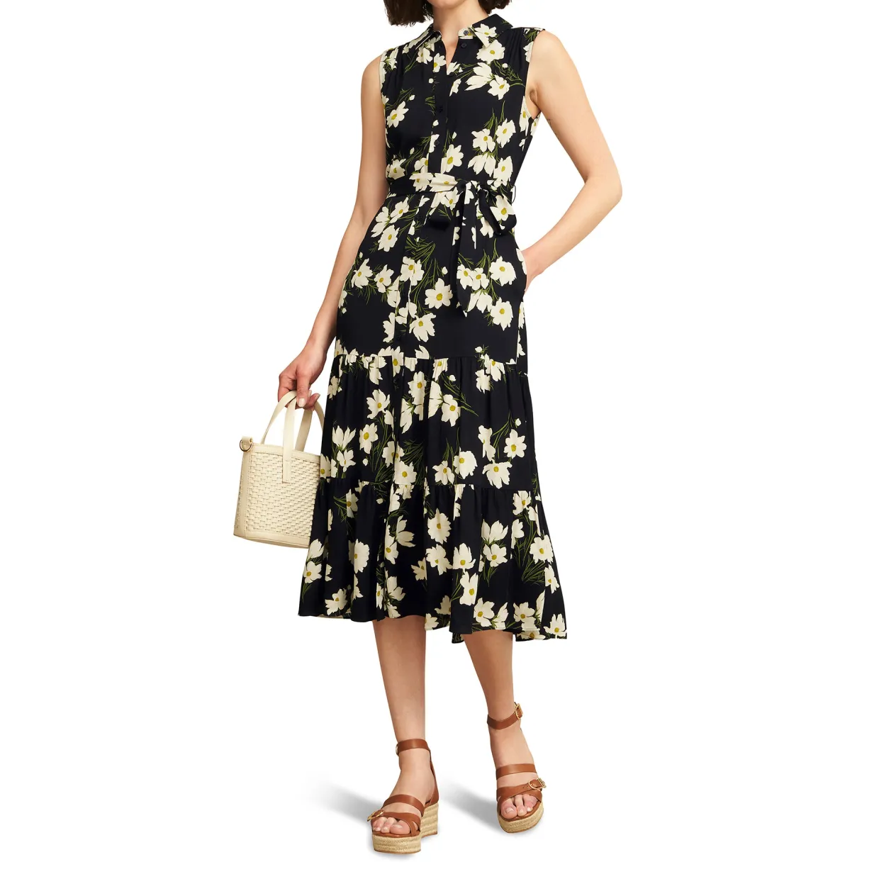 Thea Floral Shirt Dress