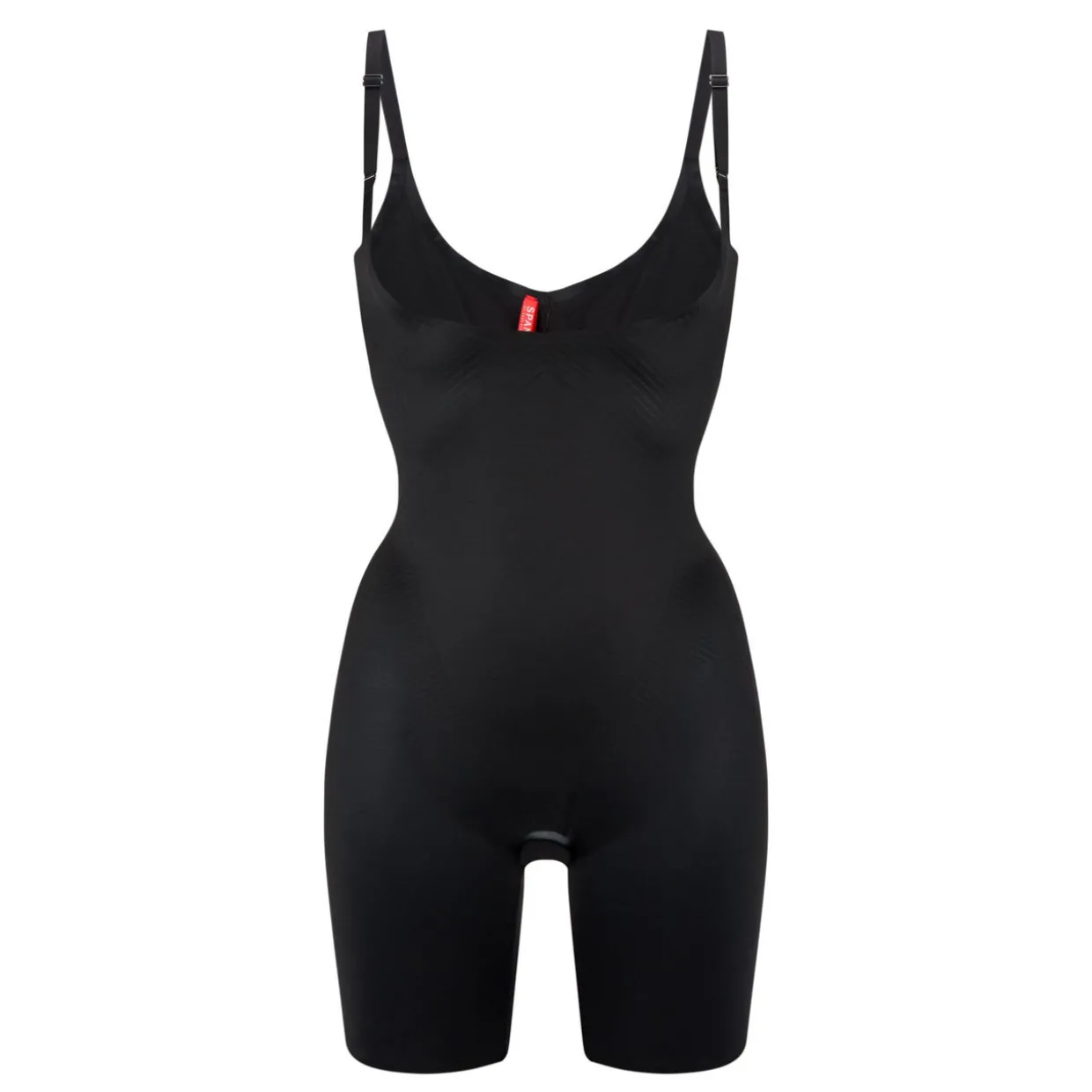 Thinstincts® 2.0 Open-Bust Mid-Thigh Bodysuit