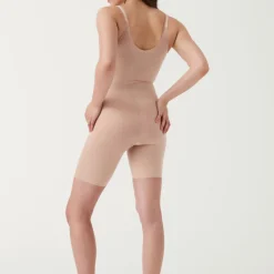 Thinstincts® 2.0 Open-Bust Mid-Thigh Bodysuit