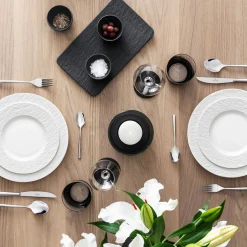 Thirty-Piece Piemont Cutlery Set