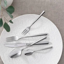 Thirty-Piece Piemont Cutlery Set