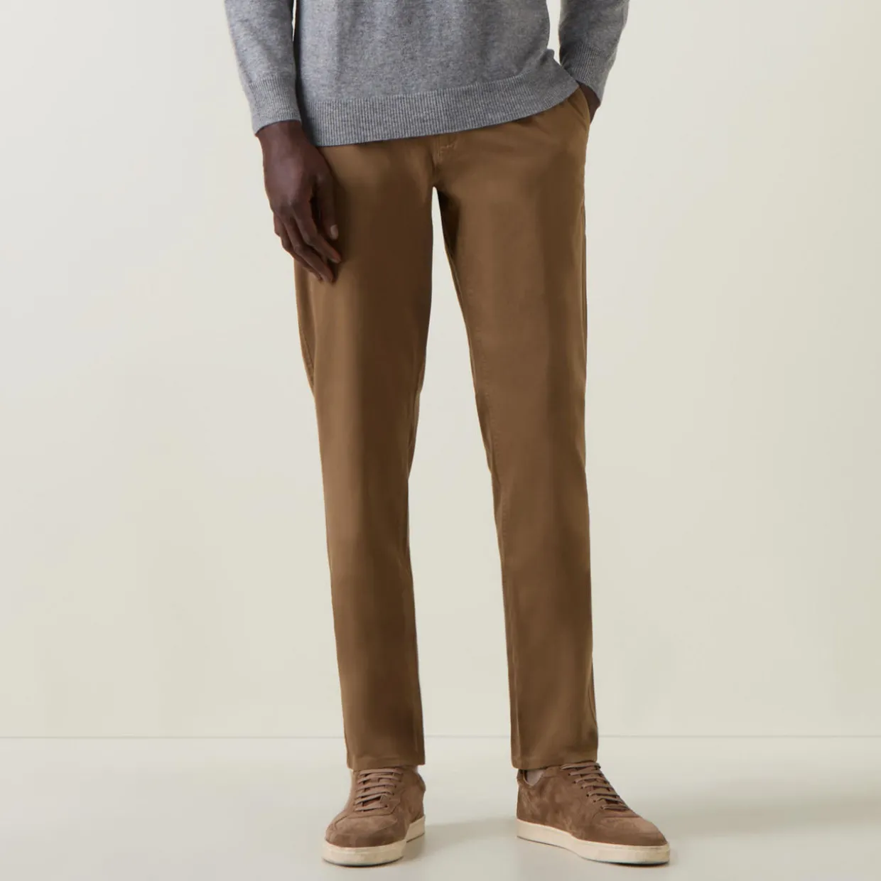 Thomas Road Mid-Rise Cotton Chinos