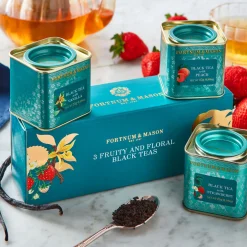 Three Mini Black Scented Teas