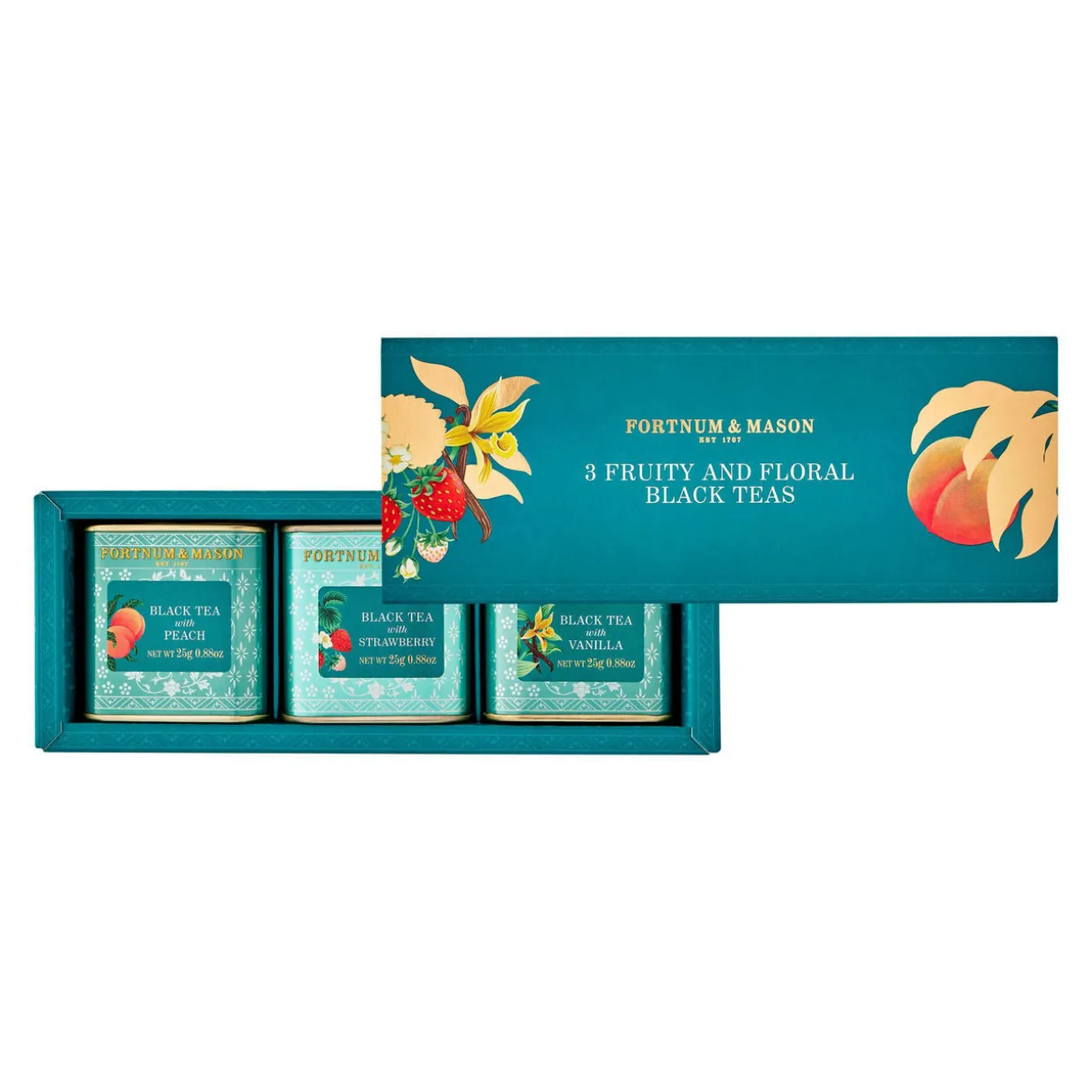 Three Mini Black Scented Teas