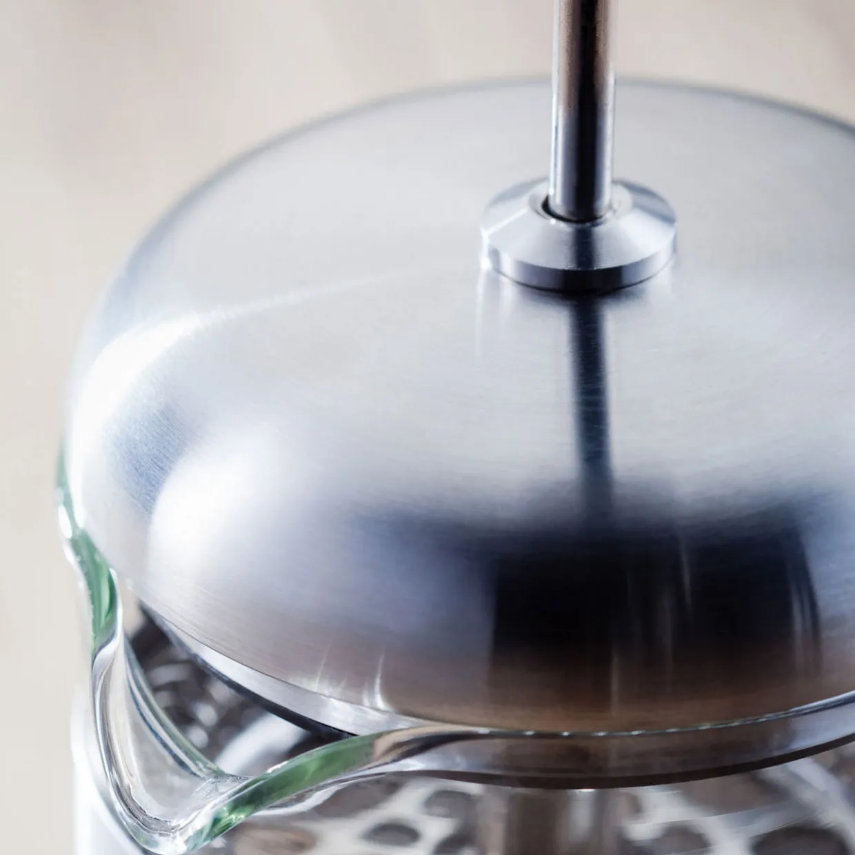 Three-Cup Glass Cafetiere 350ml